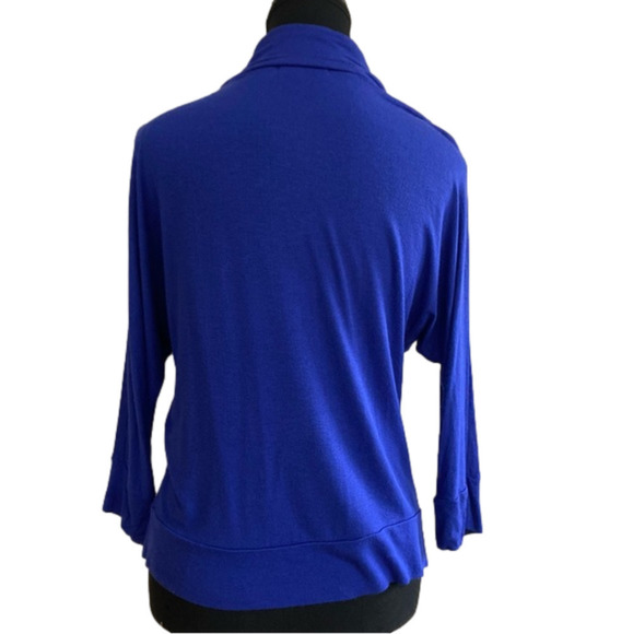 TEA n Rose royal blue open lightweight cardigan. No tags , size S? - Picture 4 of 4